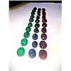 Image 2 : Huge 380 Cwt. Certified Parcel Of Emerads, Rubies & Blue Sapphires