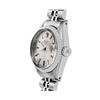 Image 7 : Rolex Ladies Stainless Steel 14K Fluted Bezel Date Watch