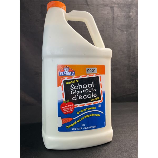 Elmer's Washable School Glue - Large 3.8L Jug - New