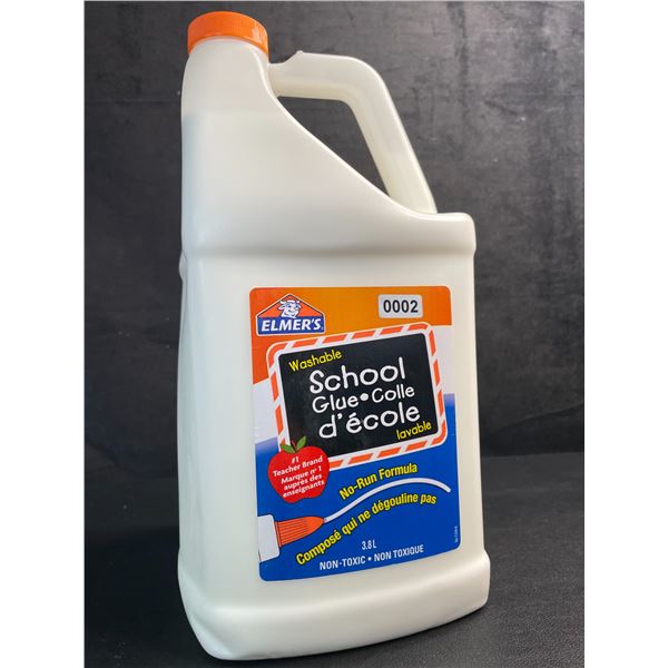 Elmer's Washable School Glue - Large 3.8L Jug - New