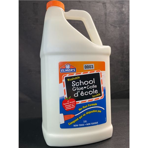 Elmer's Washable School Glue - Large 3.8L Jug - New