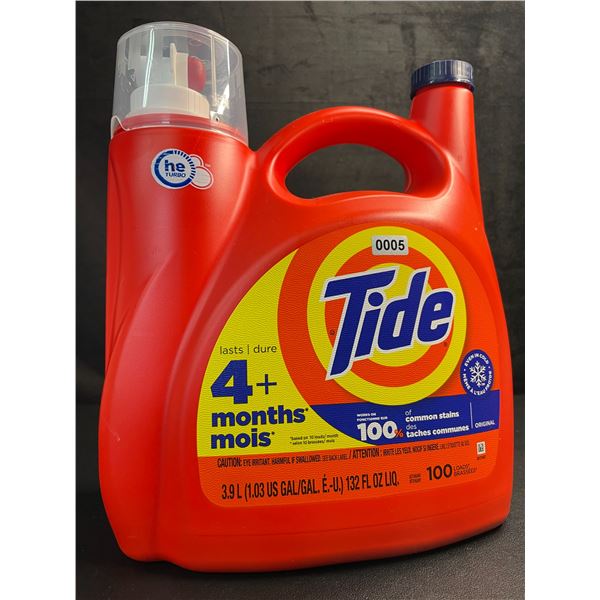 Tide Original Liquid Laundry Soap (3.9L Jug/100 Loads) - New