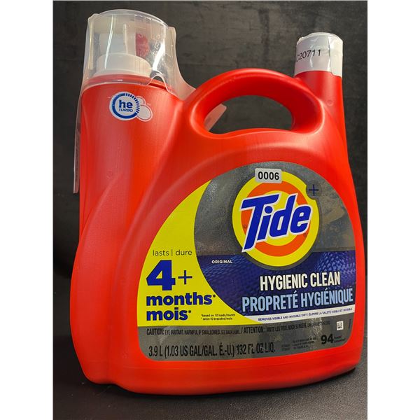 Tide Hygienic Clean Liquid Laundry Detergent (3.9L Jug/94 Loads) - New