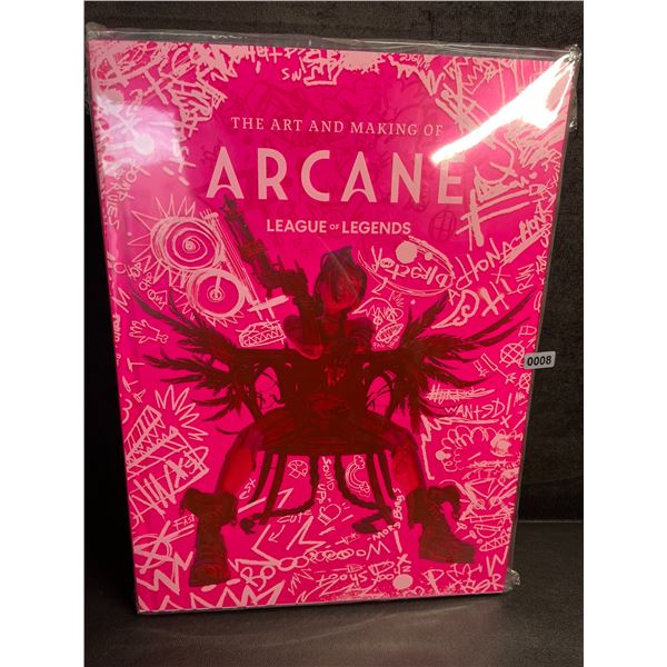 The Art and Making of Arcane League of Legends Hardcover Book - New Sealed