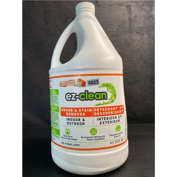 EZ-Clean Odour & Stain Remover (4L Large Jug) Highly Concentrated for Pet Stains/Odors - New