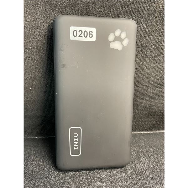 1 INIU Power Bank (10,000mAh) Portable Charger - Black - No Box/Open Box