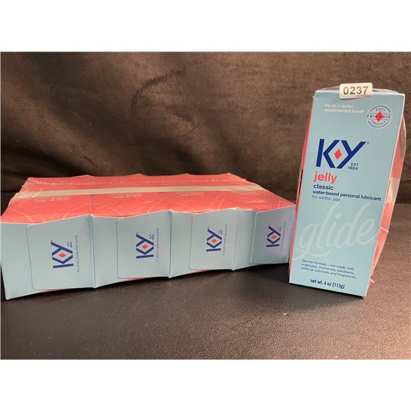 6 Boxes of KY Jelly Classic Water-Based Personal Lubricant (113g) - New