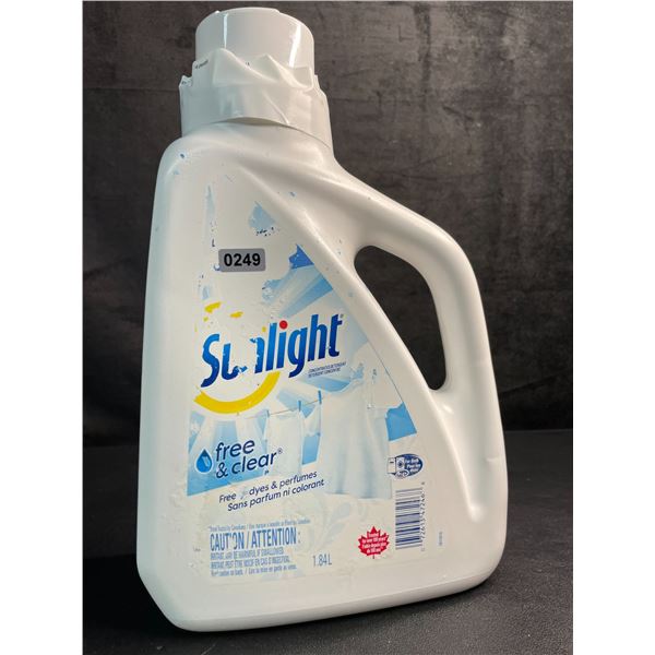 1 Jug of Sunlight Free & Clear (1.84L) Free of Dyes & Perfumes - New