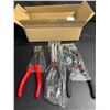 Image 2 : 3PC Electrical Pliers Set for Automotive Repairs - New