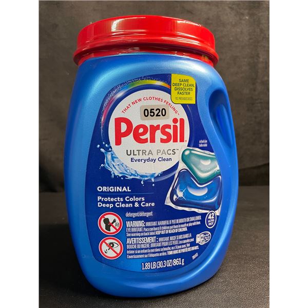 Persil Ultra Pacs Everyday Clean Original Laundry Detergent Pods - 1.89lb Tub/42 Pods - New