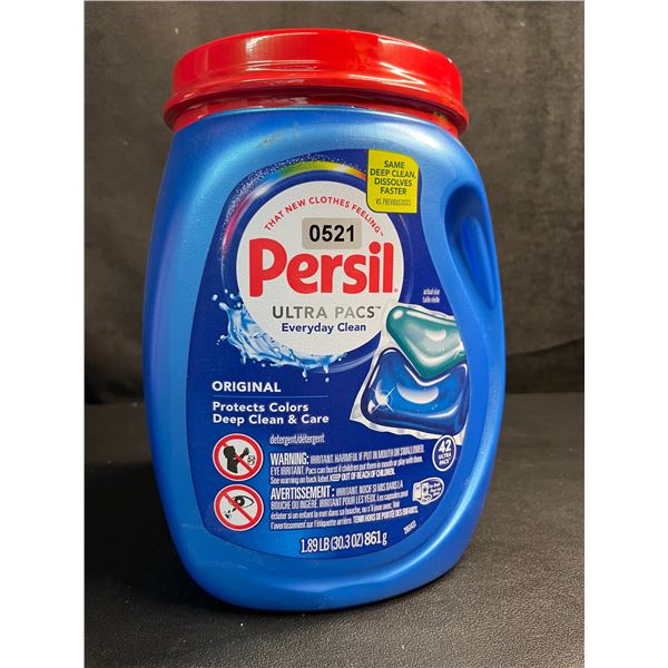 Persil Ultra Pacs Everyday Clean Original Laundry Detergent Pods - 1.89lb Tub/42 Pods - New