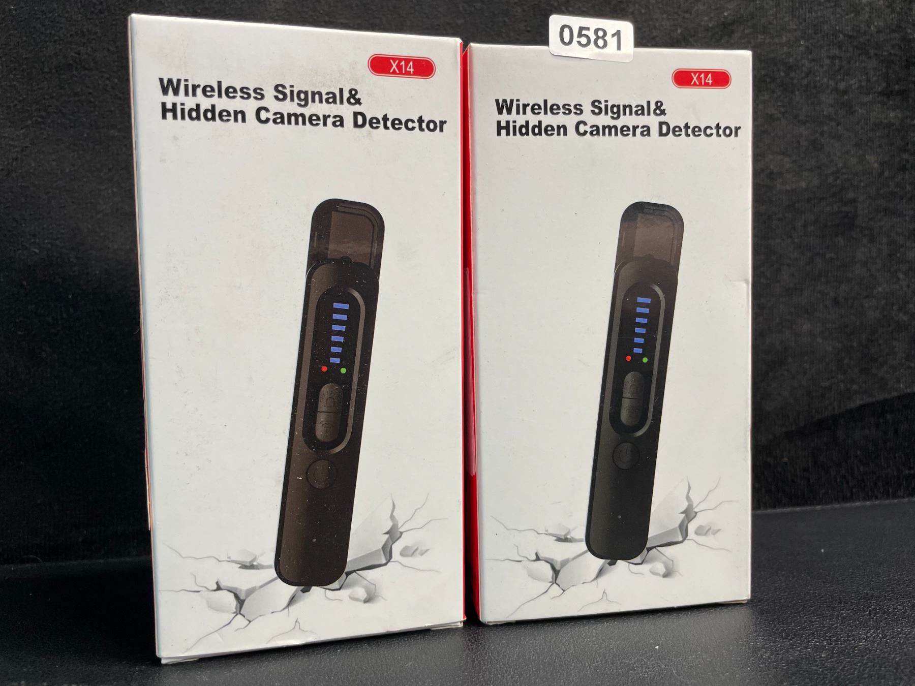 2 Wireless Signal & Hidden Camera Detectors; Anti-Spy/GPS Tracker ...