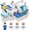 Image 5 : City Space Station 502PC Toy Building Block Set - STEM Toy Building Kit - New!
