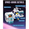 Image 6 : City Space Station 502PC Toy Building Block Set - STEM Toy Building Kit - New!
