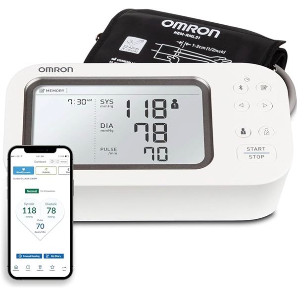 Omron Health Gold Upper Arm Blood Pressure Monitor - New