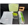 Image 2 : 7PC Kids Kitchen Knife/Cutting Board Set - New