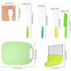 Image 4 : 7PC Kids Kitchen Knife/Cutting Board Set - New
