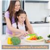Image 5 : 7PC Kids Kitchen Knife/Cutting Board Set - New