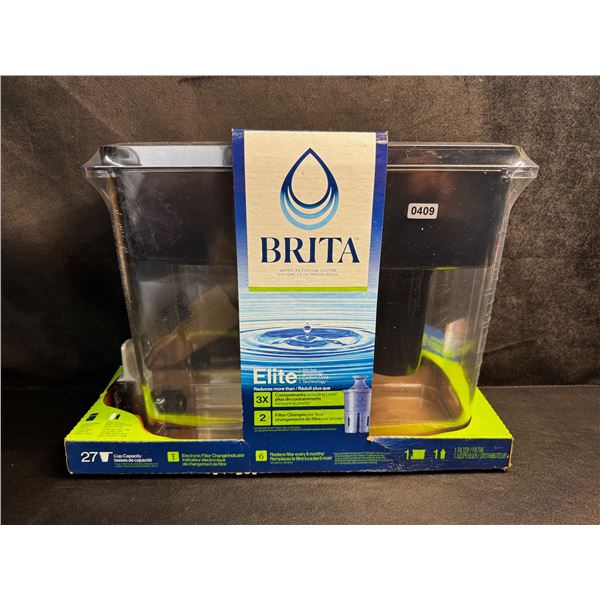 Brita Elite 27 Cup Capacity Smart Filter Water Pitcher - New
