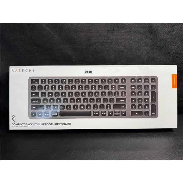 Satetchi Compact Backlit Bluetooth Keyboard for Mac/iPhone/etc - New
