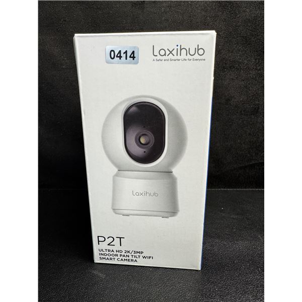 Laxihub P2T Ultra HD 2K Indoor Pan and Tilt Wifi Smart Camera - New