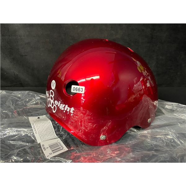 1 Triple Eight Bike/Sports Helmet - Size M - Gloss Red - New with Tags!
