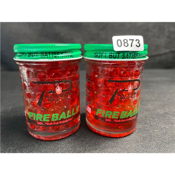 Lot of 2 Pautzke's Fire Balls Fishing Bait - 1.65oz Each - New