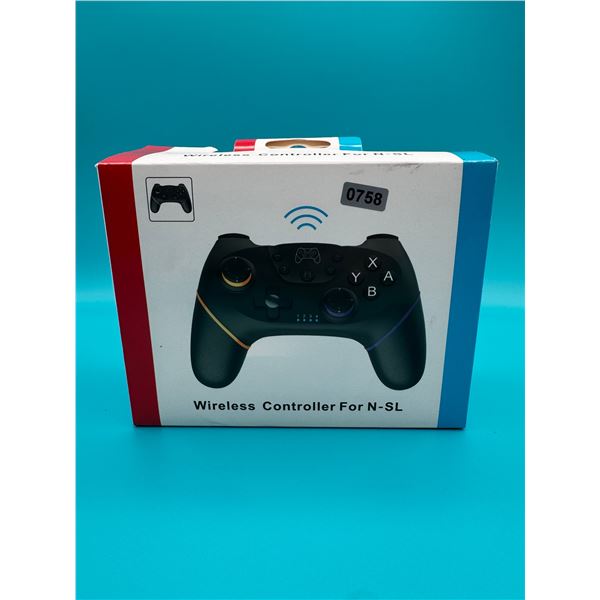 Nintendo Switch Wireless Controller Compatible Also with Switch Lite - Gold and Purple - New