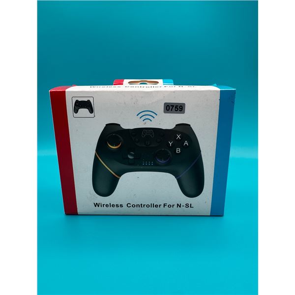 Nintendo Switch Wireless Controller Compatible Also with Switch Lite - Gold and Purple - New