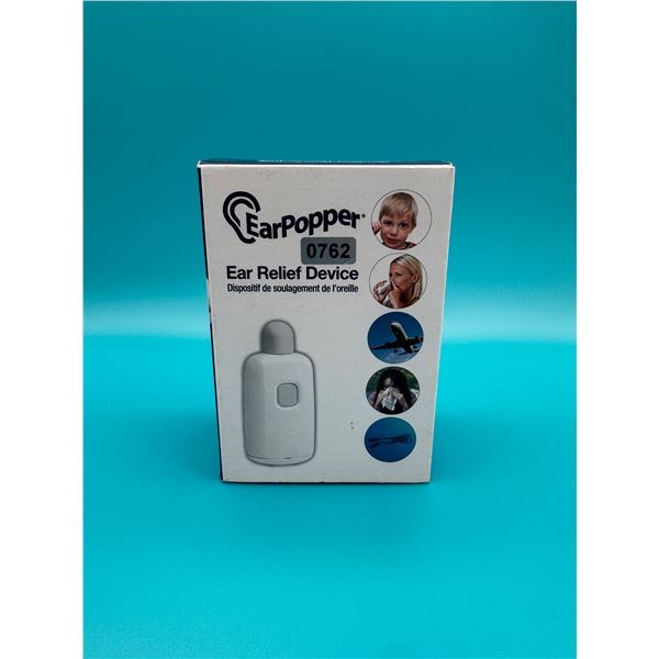 Ear Popper Ear Relief Device Compact for Home and Travel - New