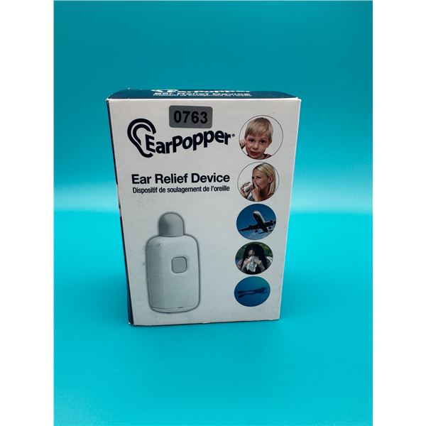 Ear Popper Ear Relief Device Compact for Home and Travel - New
