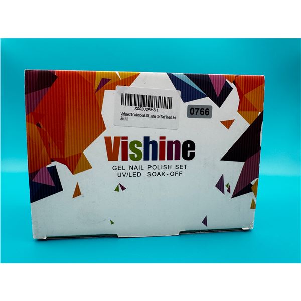 Vishine 24PC Gel Nail Polish Set UV/LED Soak Off - New