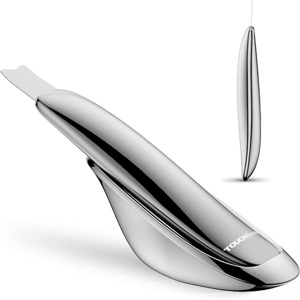 Touch Beauty TB1769 Ultrasonic Facial Scrub Device with Wireless Charging and Dock - New