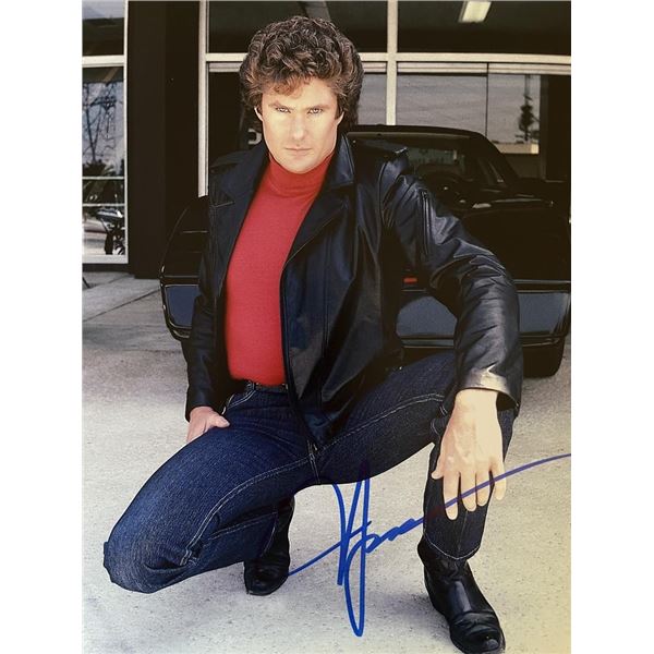 Knight Rider David Hasselhoff Signed Photo