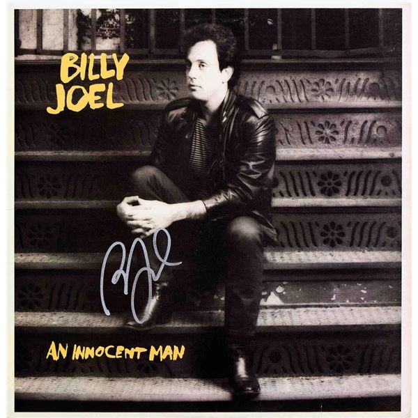 Billy Joel signed An Innocent Man album