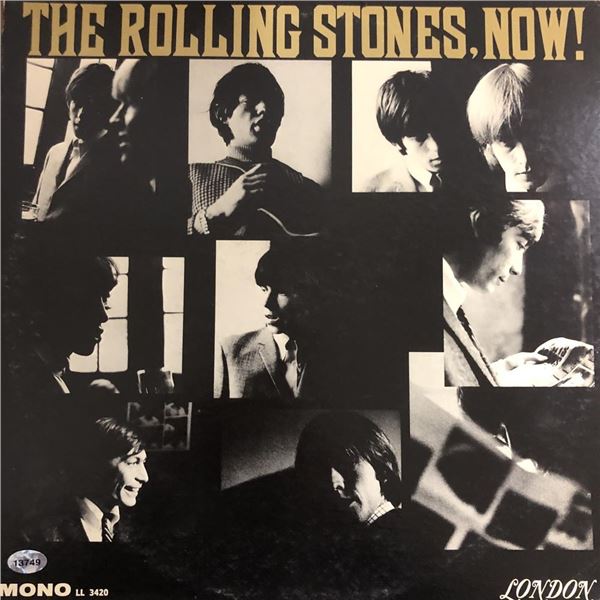 Rolling Stones NOW! signed album Brian Jones