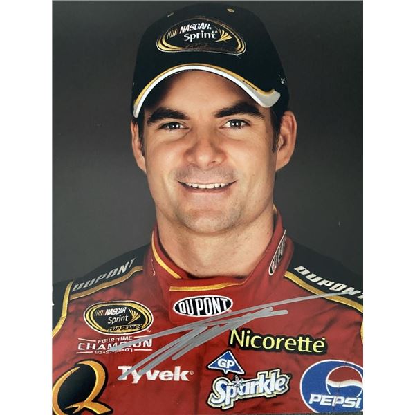 NASCAR Champion Jeff Gordon signed photo