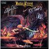 Image 1 : Judas Priest signed Sad Wings Of Destiny album
