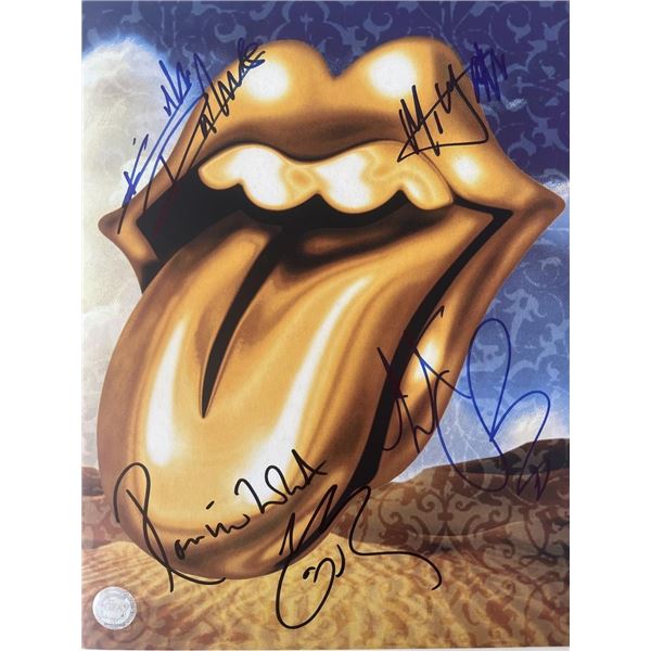 Rolling Stones signed Bridges to Babylon tour book GFA authenticated