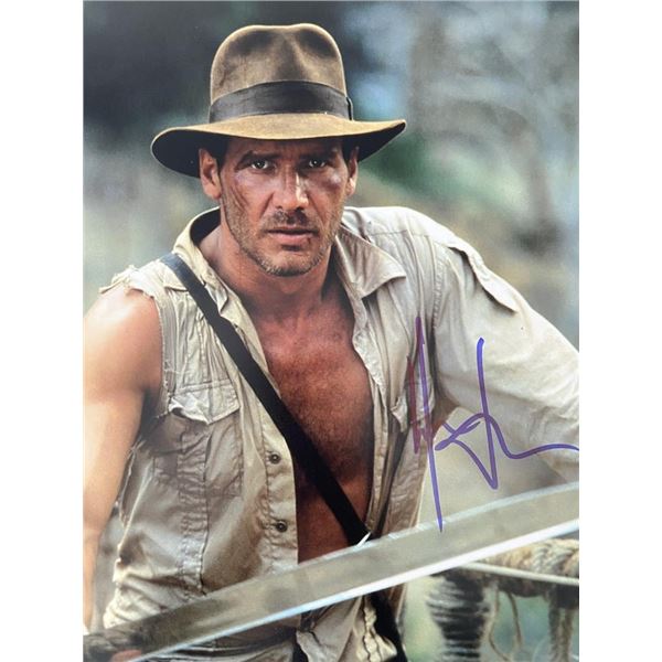 Indiana Jones Harrison Ford signed photo
