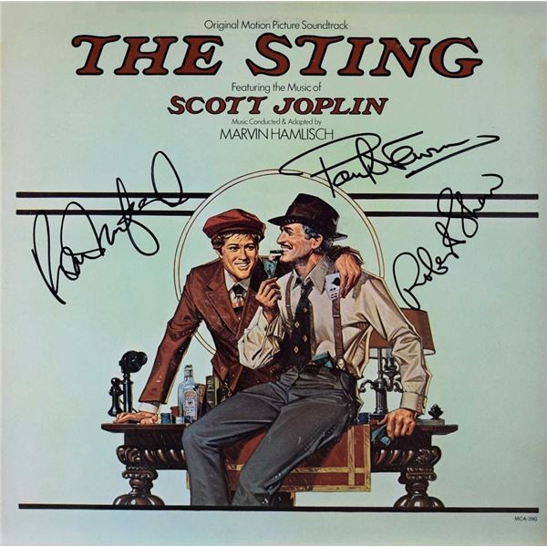 Signed original The Sting soundtrack album