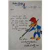 Image 1 : Walter Lantz hand drawn & signed sketch