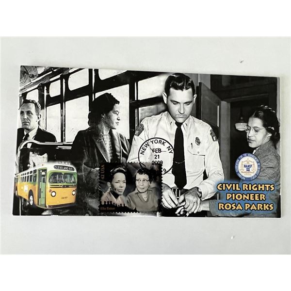 Civil Rights Pioneer Rosa Parks Commemorative FDC