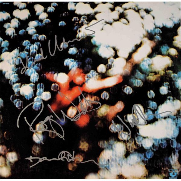 Pink Floyd Obscured By Clouds signed album