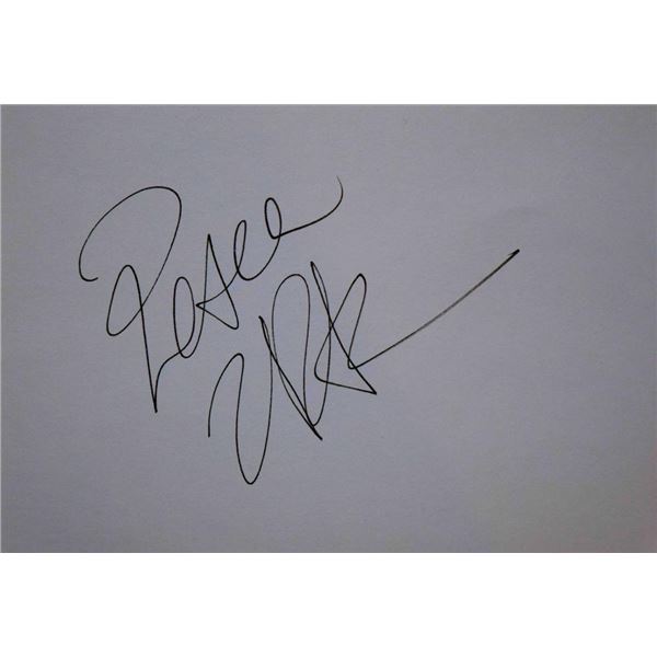 Tupac Shakur signed slip