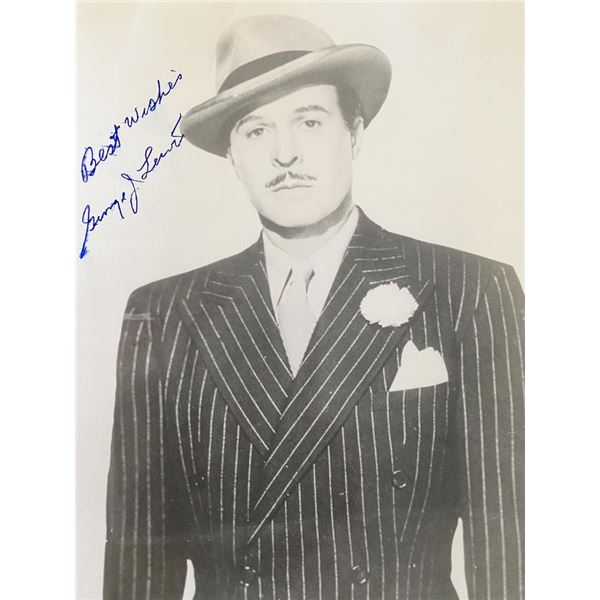 Zorro George J. Lewis signed photo