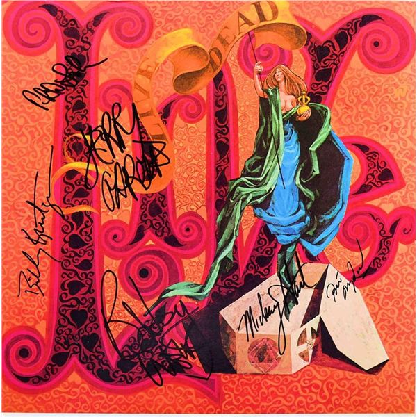 The Grateful Dead Live Dead signed album