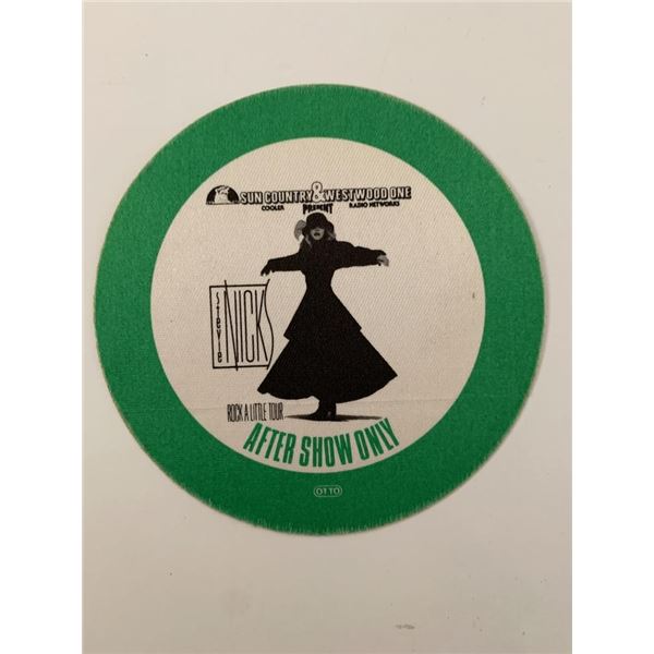 Stevie Nicks Rock a Little Tour After Show Pass