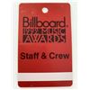 Image 1 : Billboard 1992 Music Awards Staff & Crew Pass