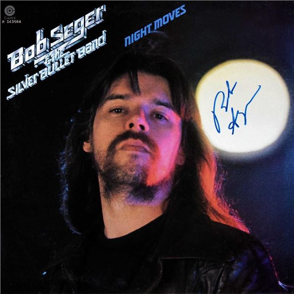 Bob Seger signed Night Moves album